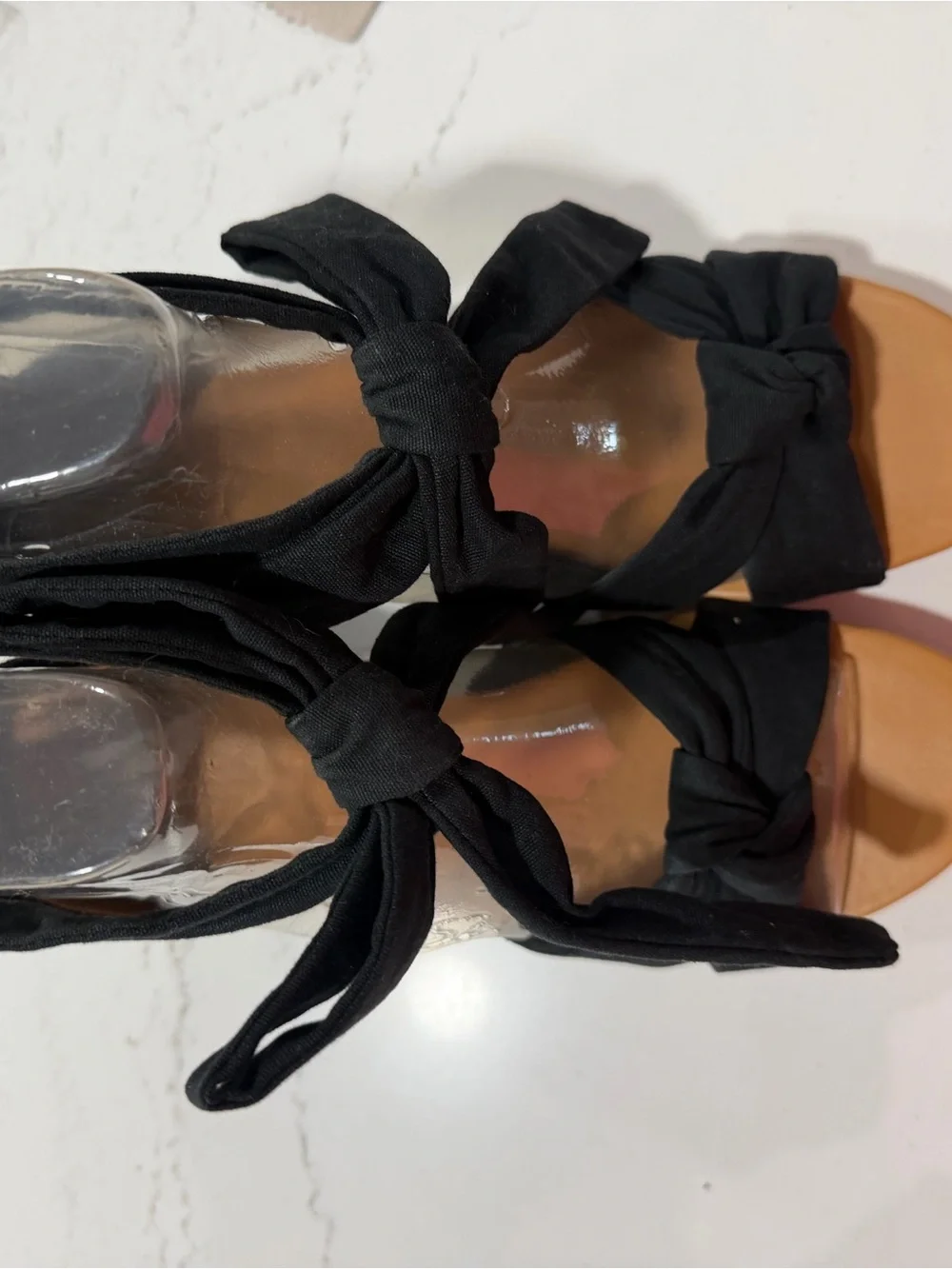 UGG black fabric
